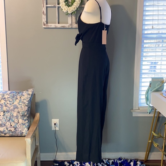 WHO I AM Black Jumpsuit Size 6 - Picture 4 of 11